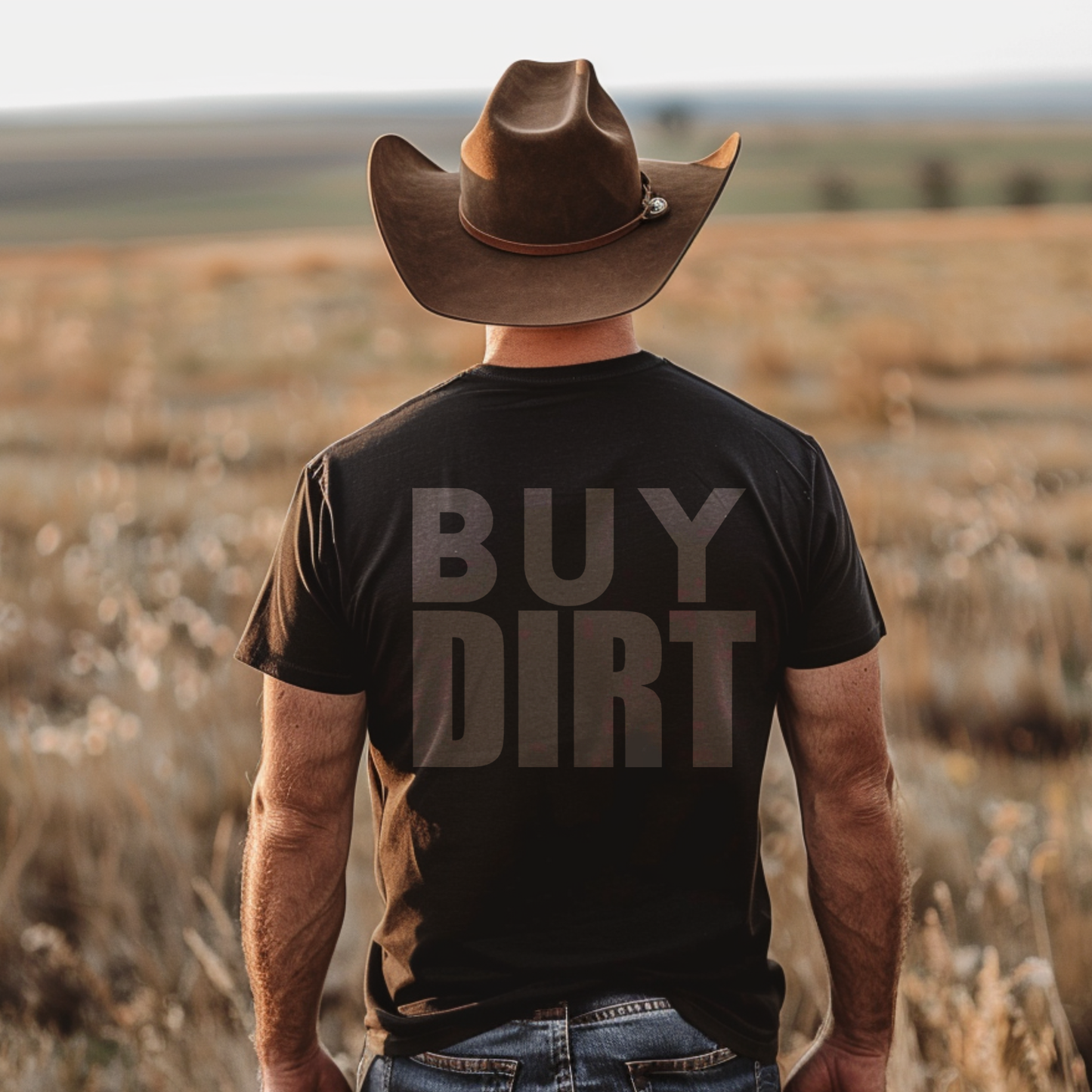 Men's "BUY DIRT" short sleeve t-shirt