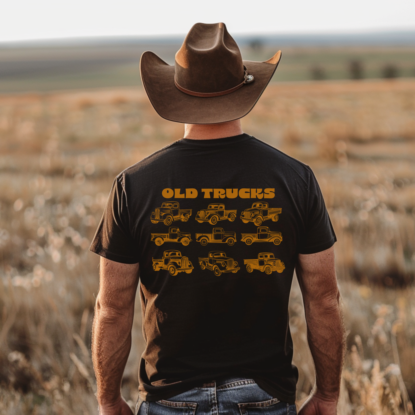 Men's OLD TRUCKS short sleeve t-shirt