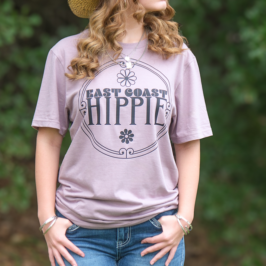 Women's "East Coast Hippie" short sleeve t-shirt